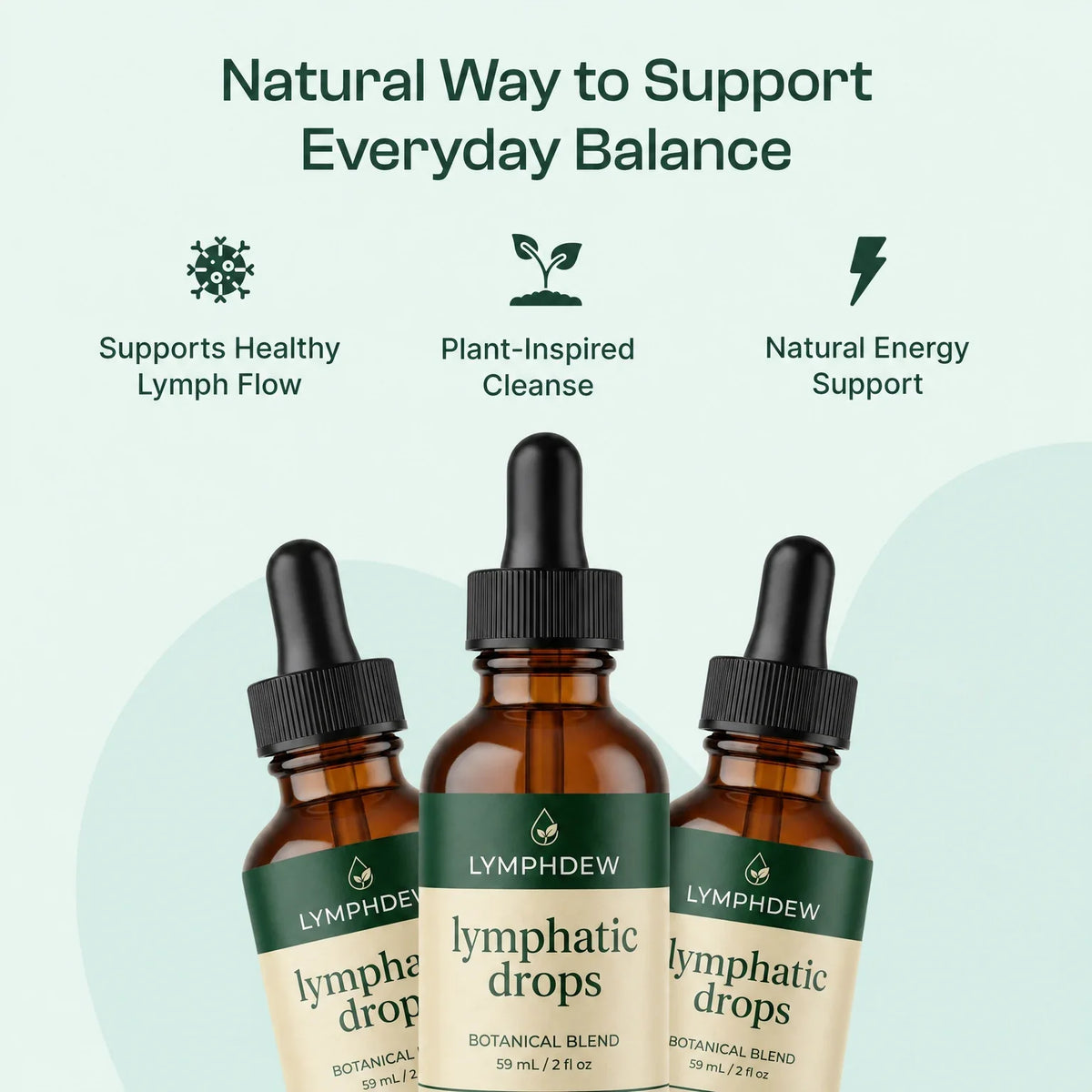 LymphDew three-bottle bundle